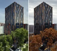 A1 Residence mimari görselleştirmesi